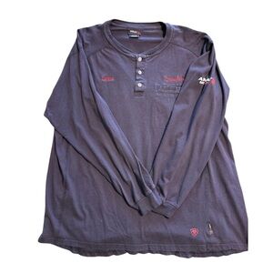 Ariat Men's Black Long Sleeve FR Shirt